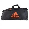 Adidas TKD TROLLEY Bag - Black/orange, ADIACC057CS-ORANGE TRAINING