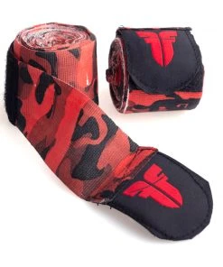 Fighter Handwraps - Red Camo, FHW-001RC GLOVES