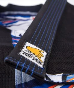 Top Ten Brazilian Jiu Jitsu Uniform Mohicans - Black, 15123-9 BJJ Uniforms