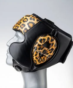 Headguard Fighter Sparring Pro Jungle Series - Leopard, JE2796LE