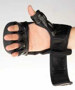 MMA Gloves Fighter Training - Black, FMG-001BB