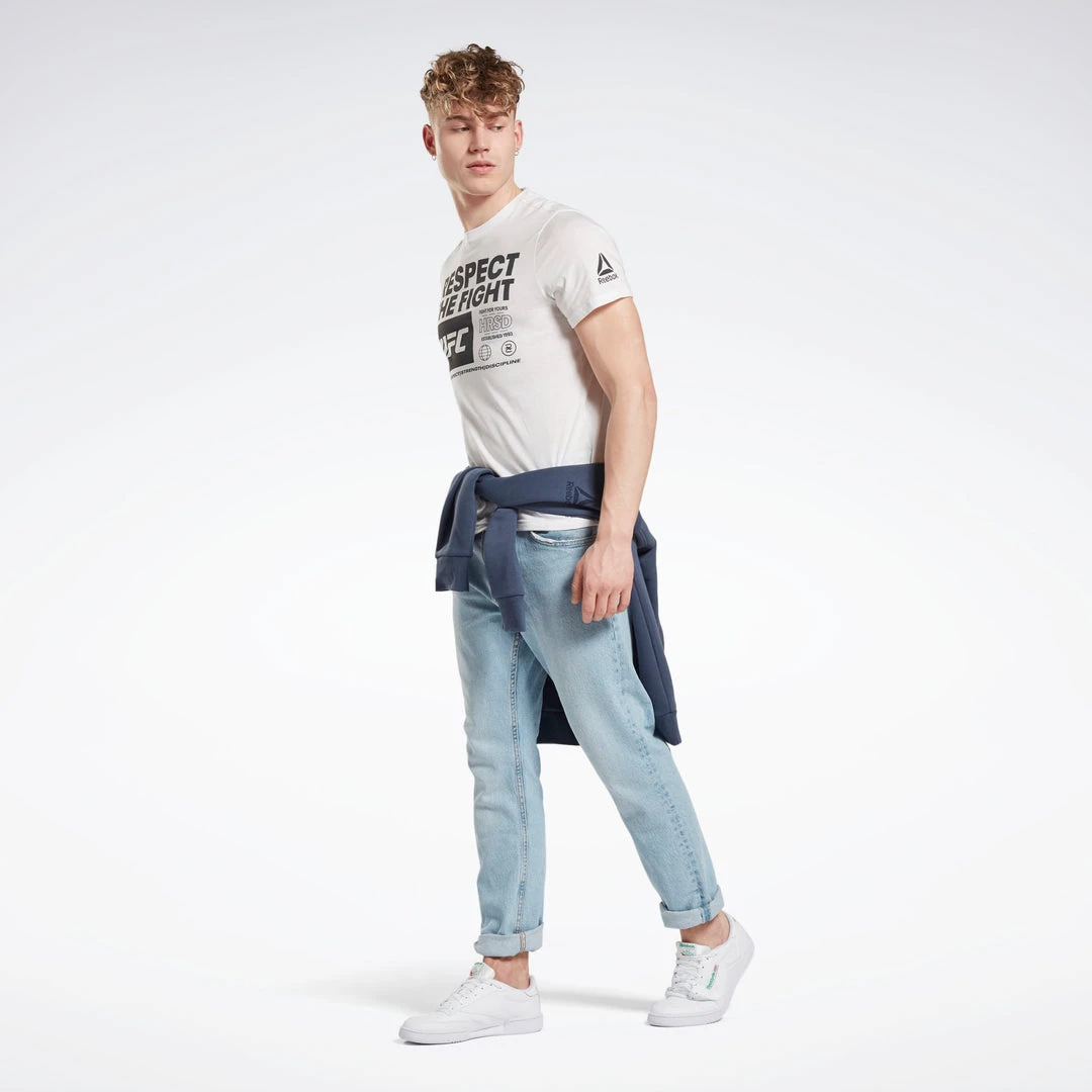 Reebok UFC Fan Gear Mens T-shirt - White, FU1292 T-Shirts 8 Reebok UFC Fan Gear Mens T-shirt - White, FU1292 T-Shirts