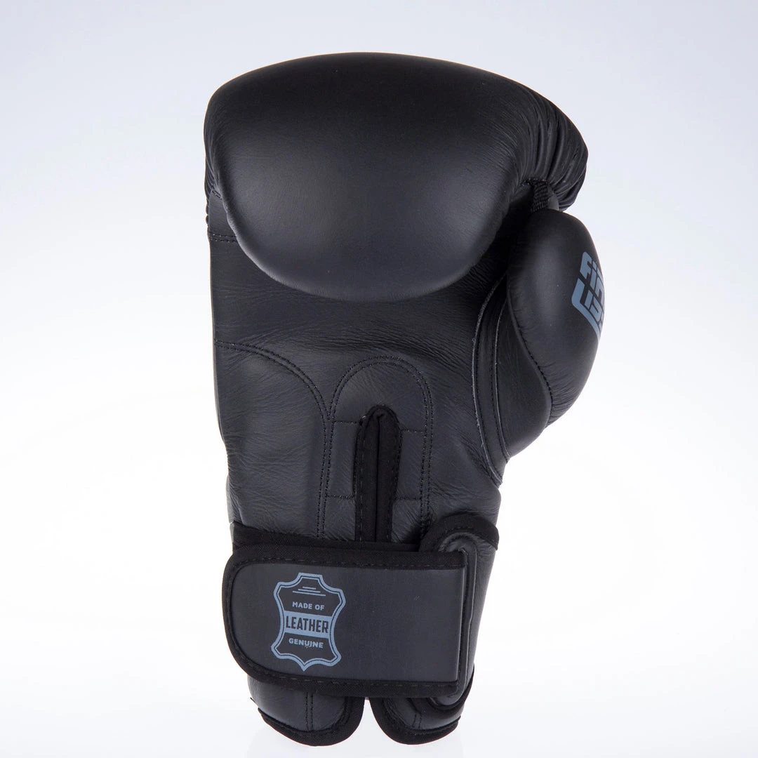Fighter Boxing Gloves Sparring - Black/gray, FBG-002-BG 9 Fighter Boxing Gloves Sparring - Black/gray, FBG-002-BG
