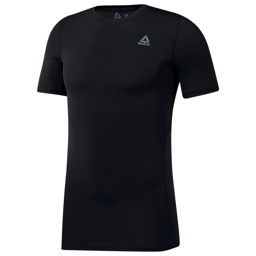 Training T-Shirts Reebok WOR Logo Compression Tee - Black, DP6163 3 Training T-Shirts Reebok WOR Logo Compression Tee - Black, DP6163