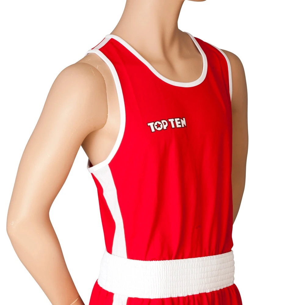 Top Ten Boxing Shirt - Red, 1929-4 Boxing Jersey 3 Top Ten Boxing Shirt - Red, 1929-4 Boxing Jersey