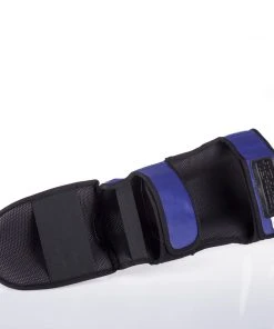 Fighter Shinguards Thai Classic - Blue/grey, JE1573BLG PROTECTION 10 Fighter Shinguards Thai Classic - Blue/grey, JE1573BLG PROTECTION