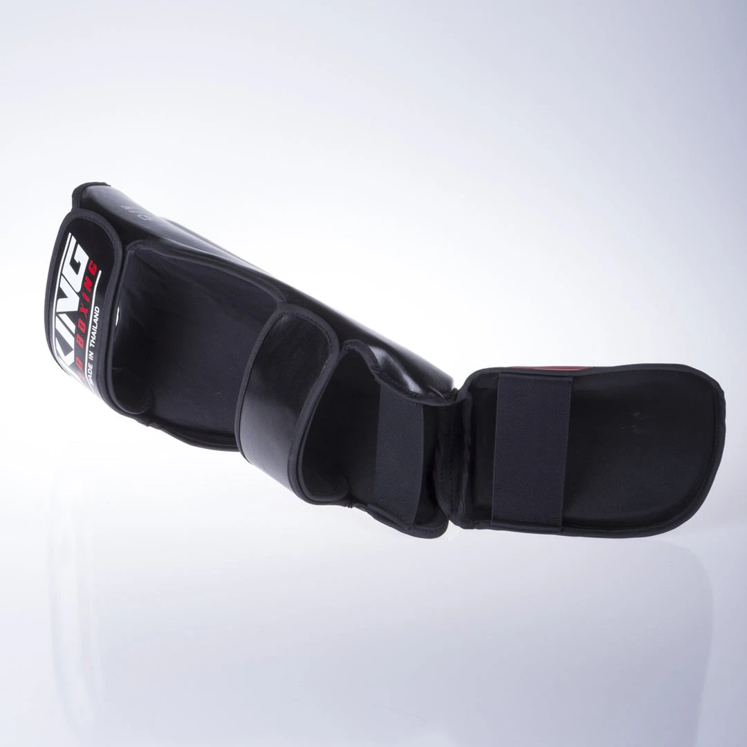 King Pro Boxing Shin Guards - Black/red, KPG-SG-95 7 King Pro Boxing Shin Guards - Black/red, KPG-SG-95