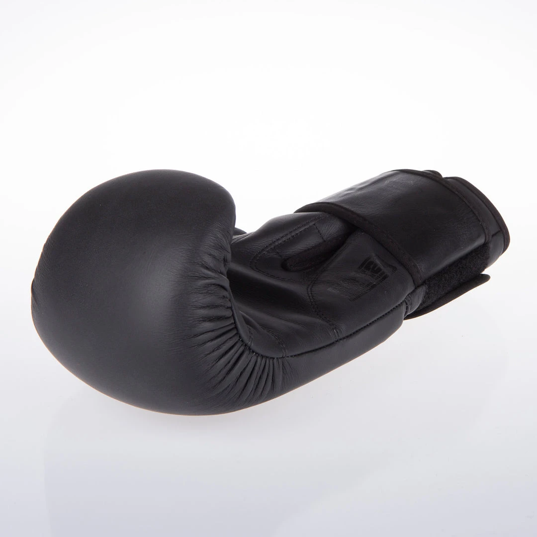 Fighter Boxing Gloves SPLIT - Matt Black, FBG-001B 8 Fighter Boxing Gloves SPLIT - Matt Black, FBG-001B