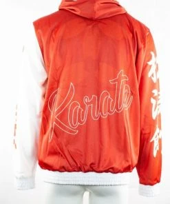 Hoodies Hoody TOP TEN Karate WKF - Red/white, 19341-41