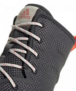 Boxing Shoes Adidas Box Hog 3 - Grey/black, FV6586