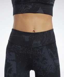 Pants Reebok Combat Jacquard Lux Tights, FK2429