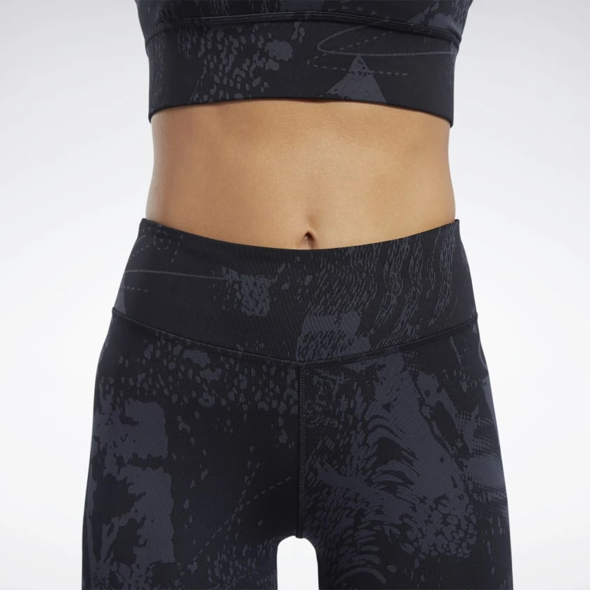 Pants Reebok Combat Jacquard Lux Tights, FK2429 4 Pants Reebok Combat Jacquard Lux Tights, FK2429