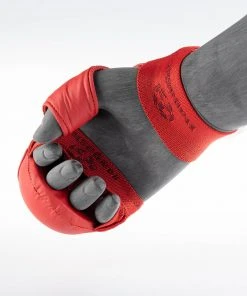 Hayashi Karate Fist Protector TSUKI With Thumb (WKF Approved) - Red, 238