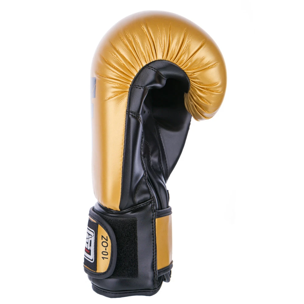 Fighter Basic Gloves - Gold/black, 1376APUGL 5 Fighter Basic Gloves - Gold/black, 1376APUGL