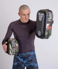 Fighter Thai Kick Pad MAXI - Tactical Series - Army Green, F01602-TSG TRAINING