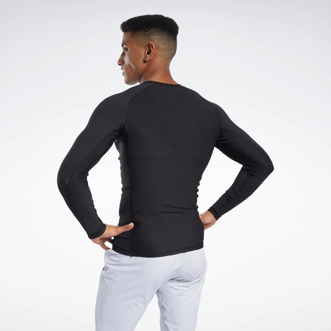 Reebok Compression Long Sleeve Tee, FS8581 Training T-Shirts 4 Reebok Compression Long Sleeve Tee, FS8581 Training T-Shirts