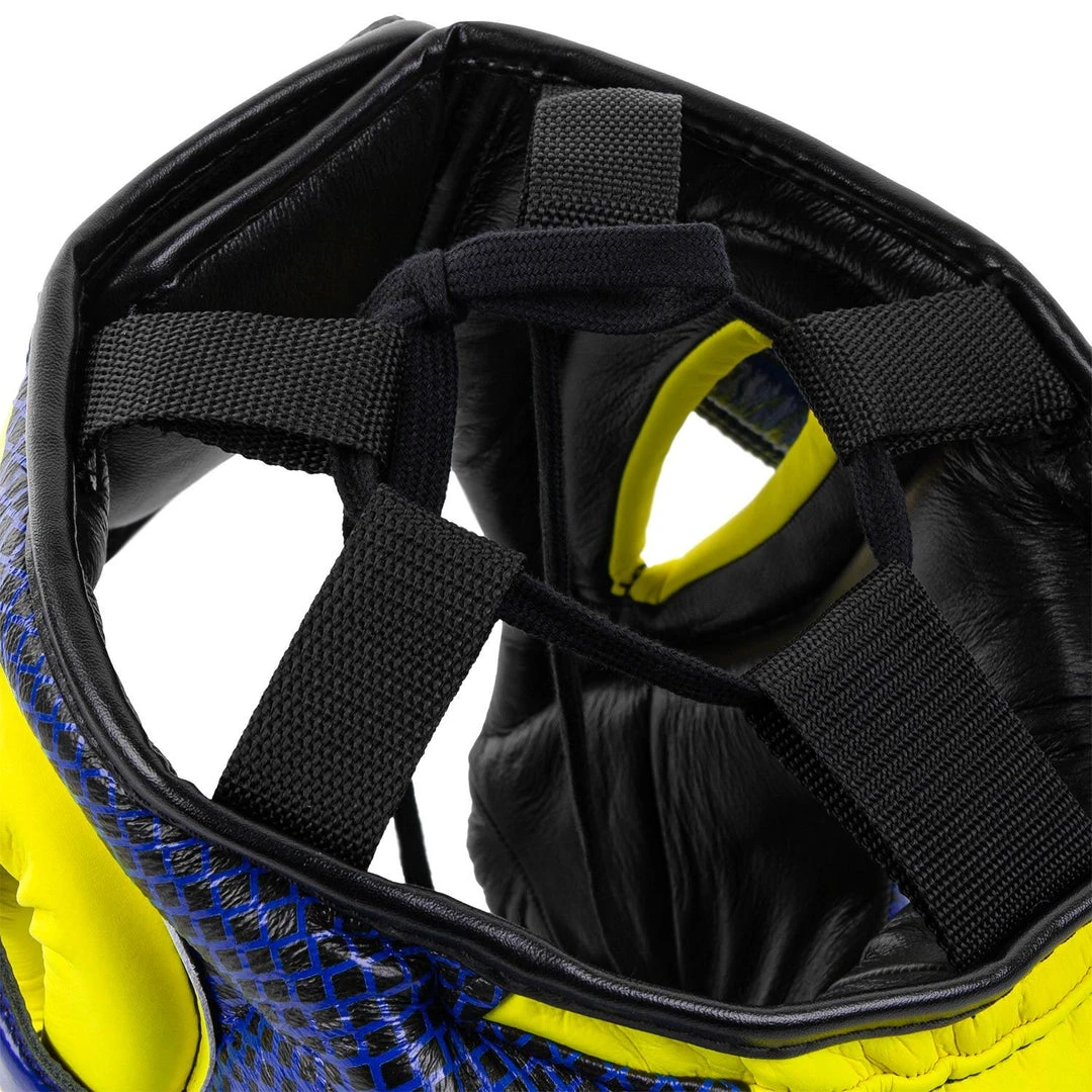 Venum Pro Boxing Headgear LOMA Edition - Blue/yellow, VENUM-03915-405 6 Venum Pro Boxing Headgear LOMA Edition - Blue/yellow, VENUM-03915-405
