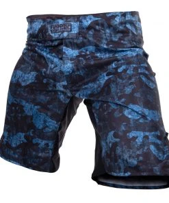 Fighter MMA Shorts - Urban Camo -blue, FSHM-11
