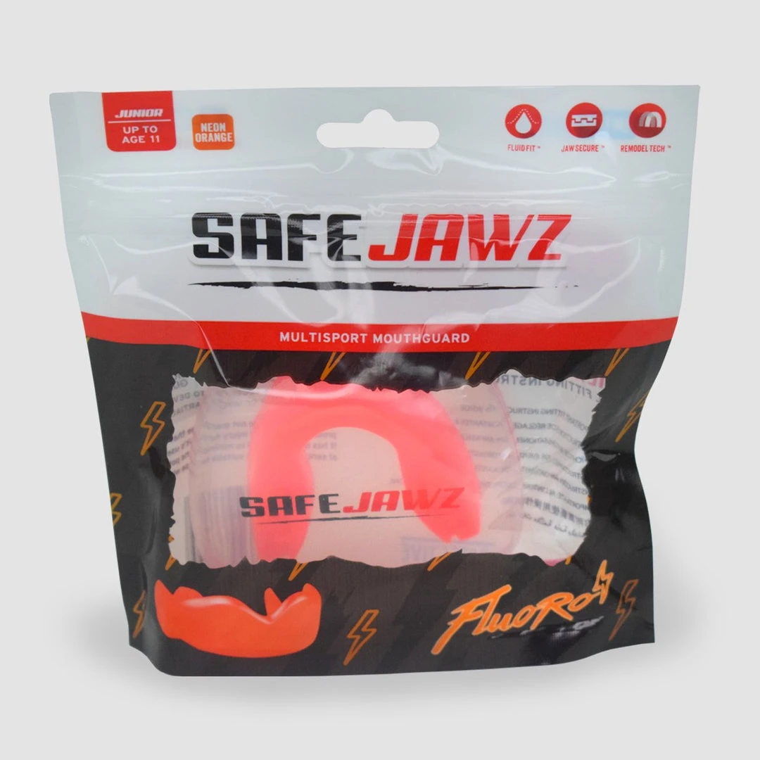 SAFE JAWZ SAFEJAWZ Mouth Intro Orange JUNIOR, Orange-Junior 4 SAFE JAWZ SAFEJAWZ Mouth Intro Orange JUNIOR, Orange-Junior