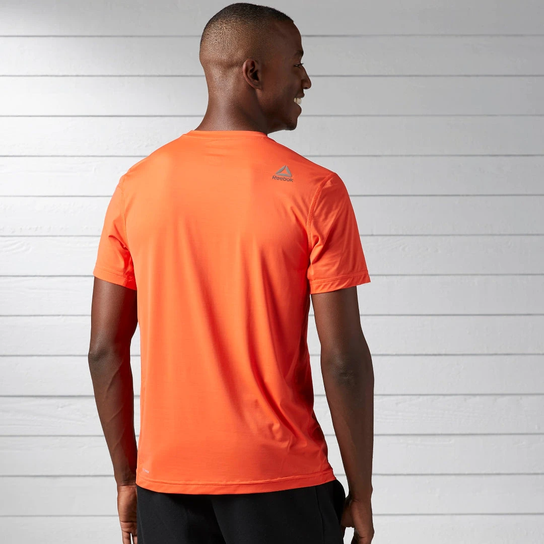 Reebok Activchill Graphic Tee - Orange, BK3968 T-Shirts 5 Reebok Activchill Graphic Tee - Orange, BK3968 T-Shirts