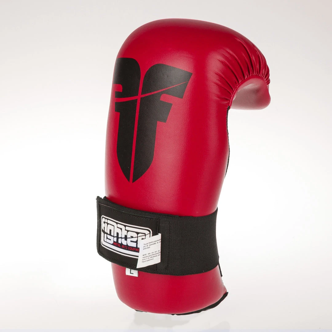 Fighter Open Gloves Strap - Dark Red, FOG-001R 5 Fighter Open Gloves Strap - Dark Red, FOG-001R