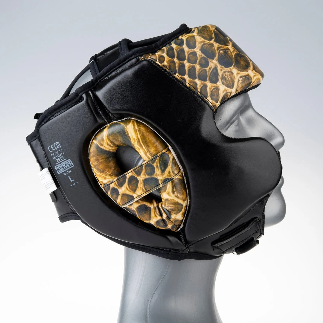 PROTECTION Headguard Fighter Sparring Pro Jungle Series - Snake, JE2796SN 8 PROTECTION Headguard Fighter Sparring Pro Jungle Series - Snake, JE2796SN