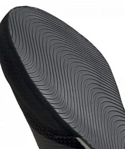 Boxing Shoes Adidas Box Hog 3 - Grey/black, FV6586