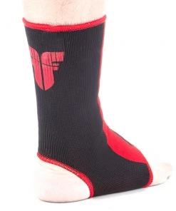 Fighter Ankle Support - Black/red, FAS-04