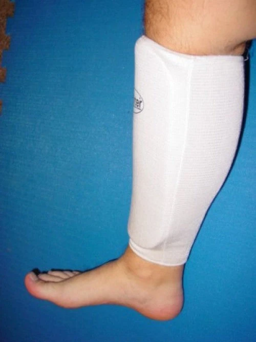 Fighter Shin Guards Elastic Fabric, JE1400S 4 Fighter Shin Guards Elastic Fabric, JE1400S