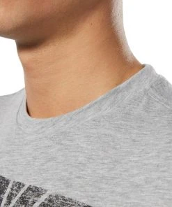 Reebok Combat Core Tee - Grey, DQ1985 T-Shirts