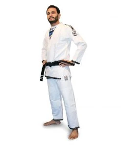 BJJ Uniforms Kids Top Ten Brazilian Jiu Jitsu Uniform Easy - White, 15124-1K