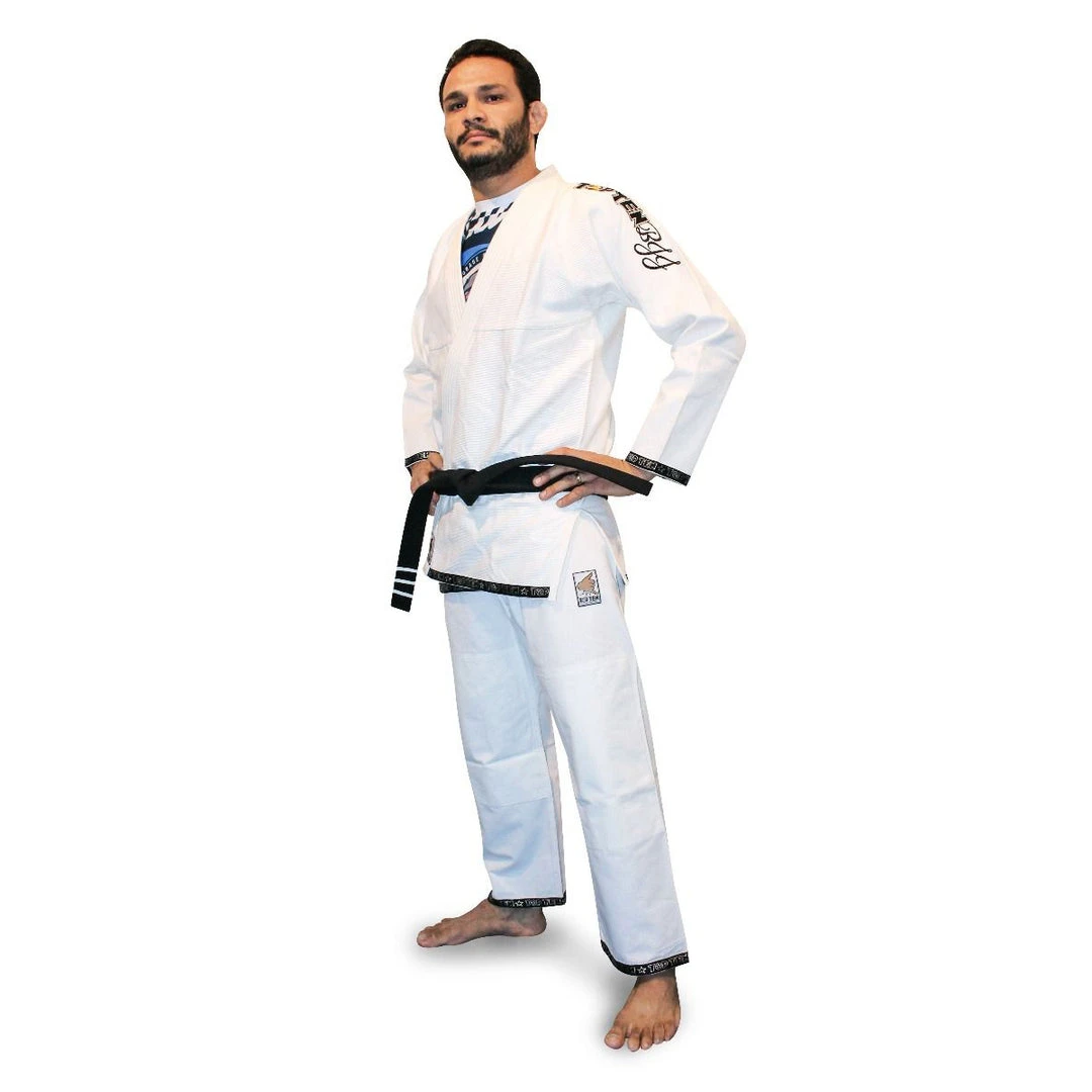BJJ Uniforms Kids Top Ten Brazilian Jiu Jitsu Uniform Easy - White, 15124-1K 3 BJJ Uniforms Kids Top Ten Brazilian Jiu Jitsu Uniform Easy - White, 15124-1K