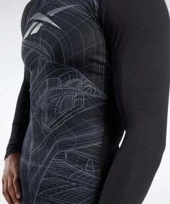 Reebok Compression Long Sleeve Tee, FS8581 Training T-Shirts 9 Reebok Compression Long Sleeve Tee, FS8581 Training T-Shirts