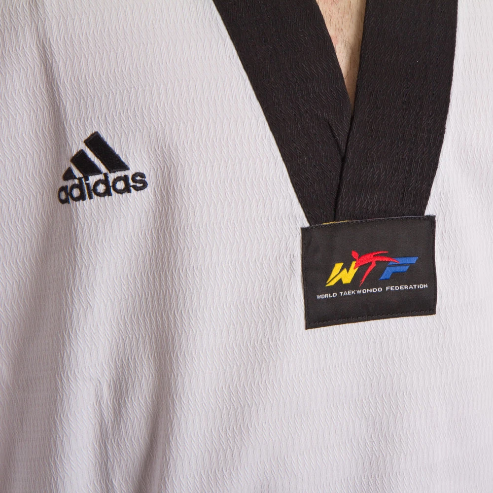 Adidas Taekwondo WT Uniforms Dobok Adichamp II - White, 830718