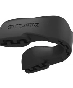 SAFE JAWZ PROTECTION SAFEJAWZ Mouthguard Intro Black Senior, Black-Adult
