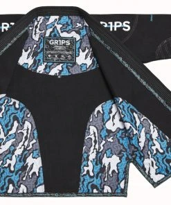 BJJ Uniforms Grips Armadura 2.0 BJJ Kimono Camo - Black, G10129-BLK