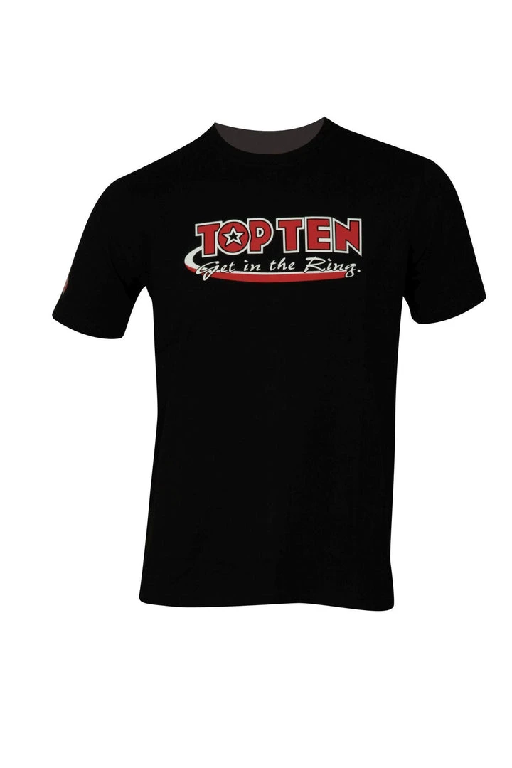 T-Shirts Get In The Ring T-Sbhirt Top Ten - Black, 138-91 3 T-Shirts Get In The Ring T-Sbhirt Top Ten - Black, 138-91
