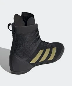 Box Shoes Adidas Speedex 18 - Black/gold, FX0564