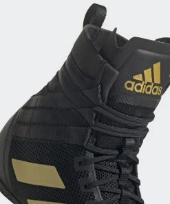 Box Shoes Adidas Speedex 18 - Black/gold, FX0564