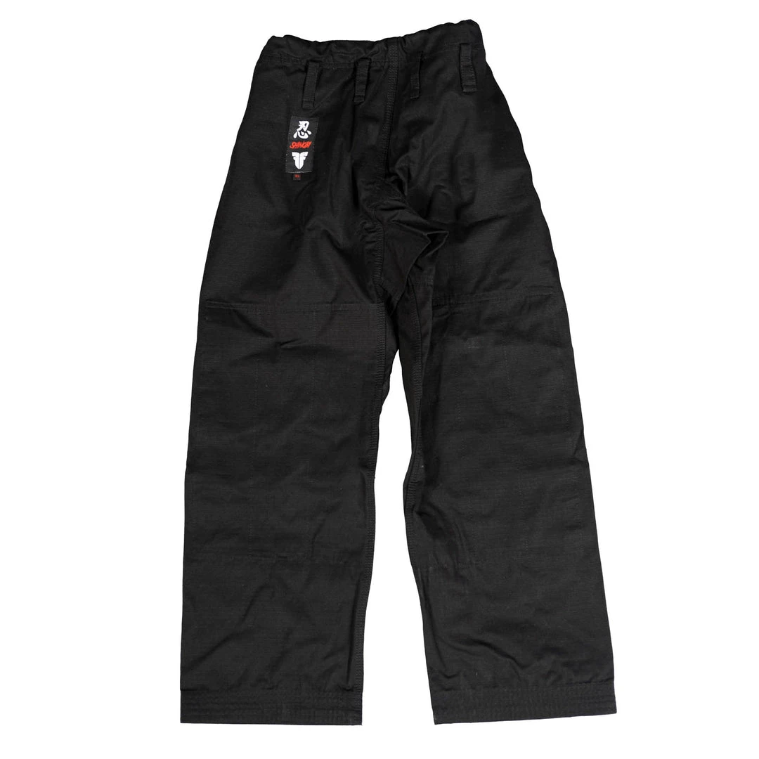 Cotton Pants Fighter Shinobi Pants - Black 3 Cotton Pants Fighter Shinobi Pants - Black