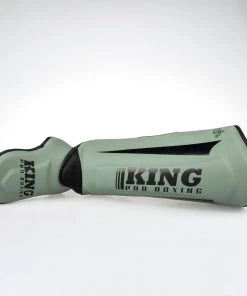 King Pro Boxing Shinguards Revo 5 - Khaki 10 King Pro Boxing Shinguards Revo 5 - Khaki