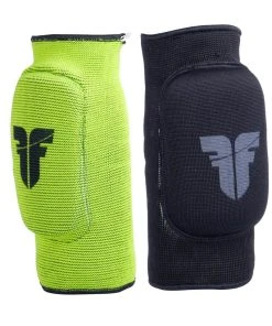 Fighter Reversible Elbow Guard - Black/green PROTECTION