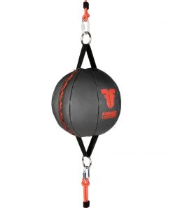 Fighter Punch Ball With Base MF-PRO - Black/red