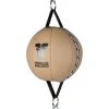 Fighter Punch Ball With Base MF-PRO - Beige/black TRAINING
