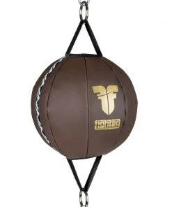 TRAINING Fighter Punch Ball With Base MF-PRO - Brown/gold