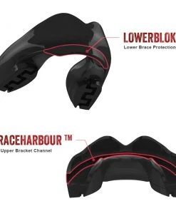 SAFE JAWZ SAFEJAWZ Ortho Mouthguard For Braces - Black 11 SAFE JAWZ SAFEJAWZ Ortho Mouthguard For Braces - Black