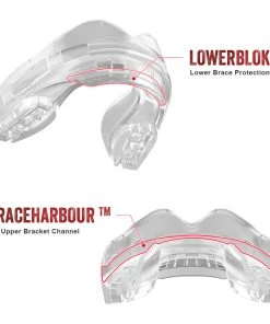 SAFE JAWZ PROTECTION SAFEJAWZ Ortho Mouthguard For Braces - Clear