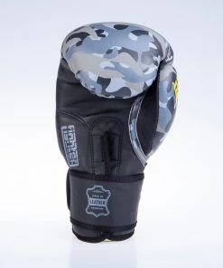 Fighter Boxing Gloves SIAM - Grey Camo, FBG-003C