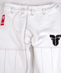 Fighter BJJ Kimono Rice Straw - White, BJJBW-08 BJJ Uniforms
