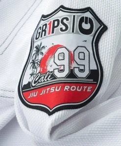 BJJ Uniforms Kimono Grips Cali 99 - White, G10112-WHT 18 BJJ Uniforms Kimono Grips Cali 99 - White, G10112-WHT